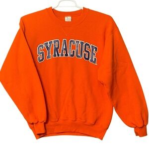 Vintage Syracuse Orangeman Soffe Crewneck Sweatshirt Mens Medium USA Made